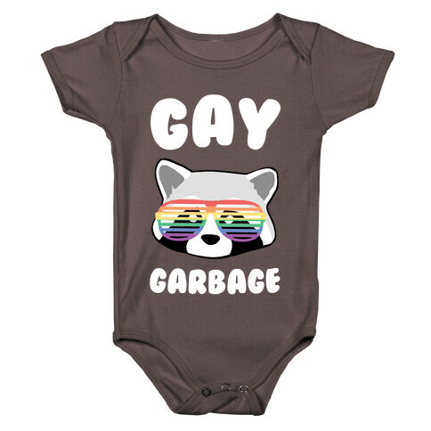 Gay Garbage Baby One-Piece