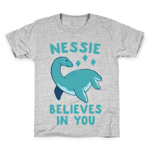 Nessie Believes In You Kids T-Shirt
