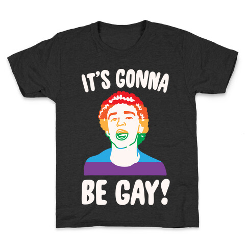 It's Gonna Be Gay Parody White Print Kids T-Shirt