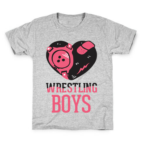 Wrestling Boys Kids T-Shirt