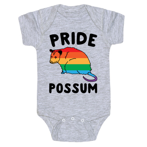 Pride Possum  Baby One-Piece