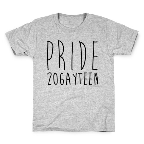 Pride 20gayteen  Kids T-Shirt