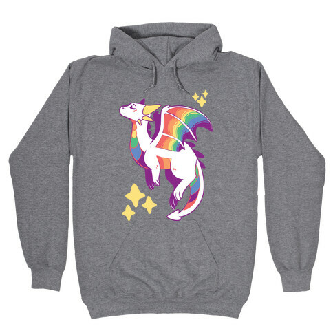 Gay Pride Dragon  Hooded Sweatshirt