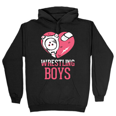 Wrestling Boys Hooded Sweatshirt