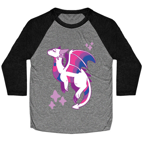 Bi Pride Dragon Baseball Tee