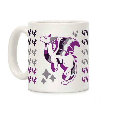 Ace Pride Dragon Coffee Mug