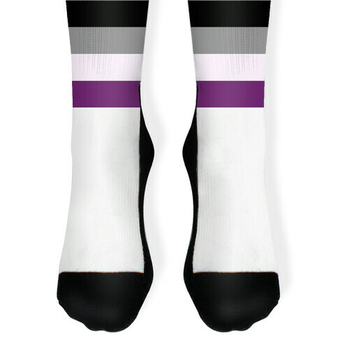 Asexual Pride Flag Sock
