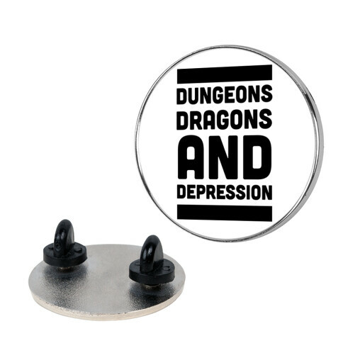 Dungeons, Dragons & Depression  Pin