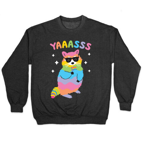 Yas Rainbow Raccoon Pullover