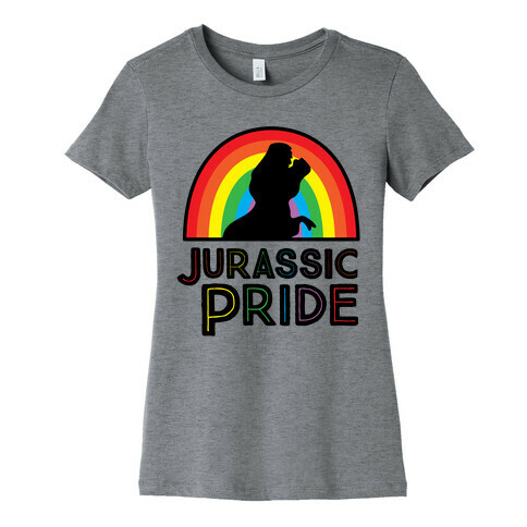 Jurassic Pride Parody Womens T-Shirt