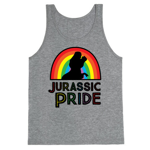 Jurassic Pride Parody Tank Top