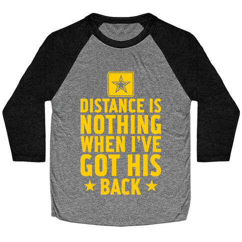 I've Got His Back (Army) Baseball Tee