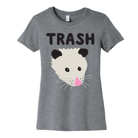 Trash Mates Pair - Opossum 1/2 Womens T-Shirt