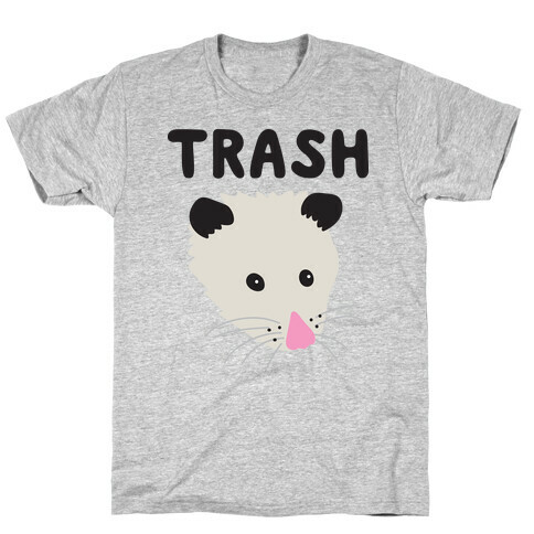 Trash Mates Pair - Opossum 1/2 T-Shirt