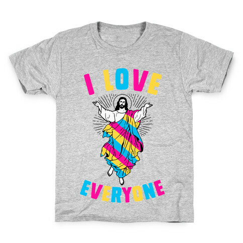 I Love Everyone (Jesus) Kids T-Shirt