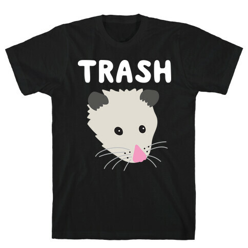 Trash Mates Pair - Opossum 1/2 T-Shirt