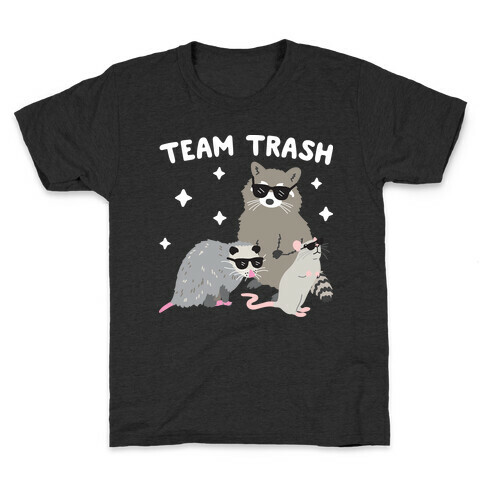 Team Trash Opossum Raccoon Rat Kids T-Shirt