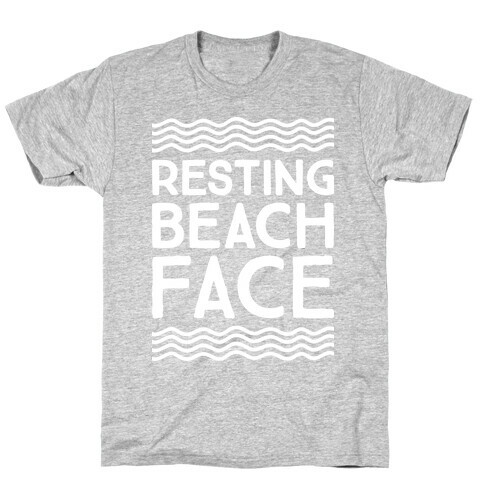 Resting Beach Face T-Shirt