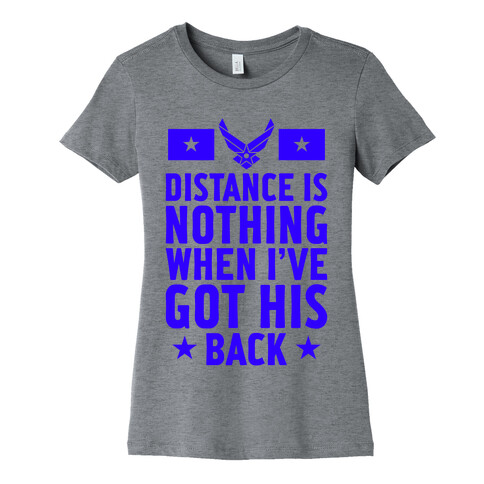 I've Got His Back (Air Force) Womens T-Shirt