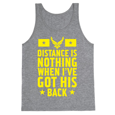 I've Got His Back (Air Force) Tank Top