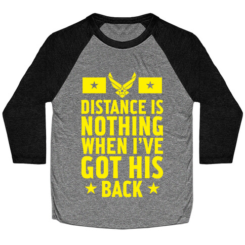 I've Got His Back (Air Force) Baseball Tee