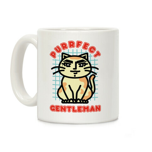 Purrfect Gentleman Coffee Mug