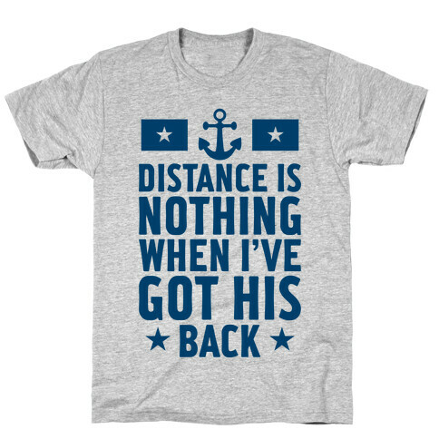 I've Got His Back (Navy) T-Shirt