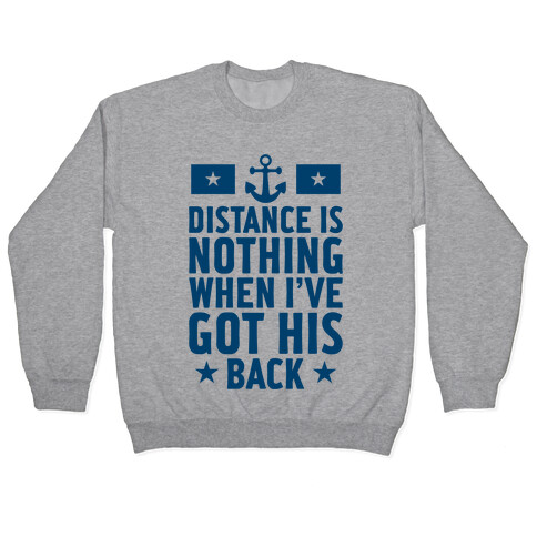 I've Got His Back (Navy) Pullover