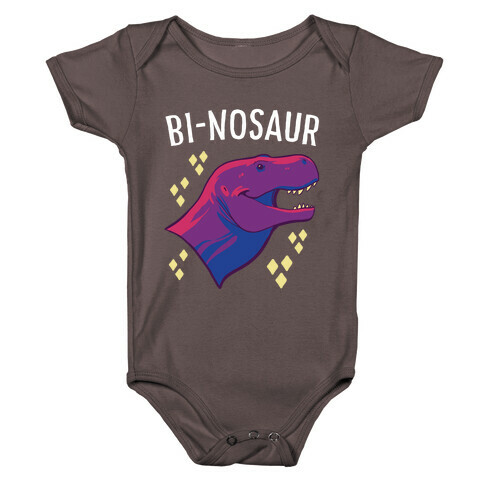 Bi-nosaur  Baby One-Piece