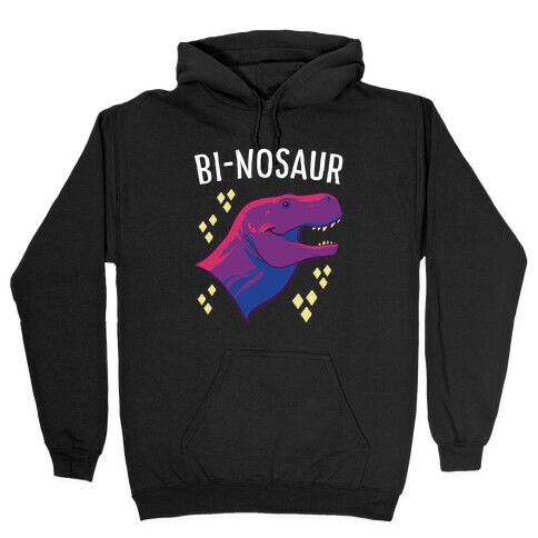 Bi-nosaur  Hooded Sweatshirt
