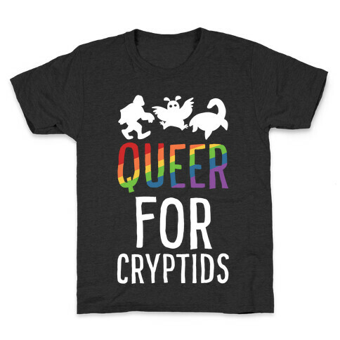 Queer for Cryptids Kids T-Shirt