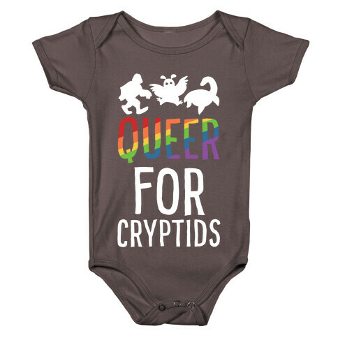 Queer for Cryptids Baby One-Piece