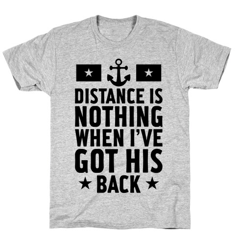 I've Got His Back (Navy) T-Shirt