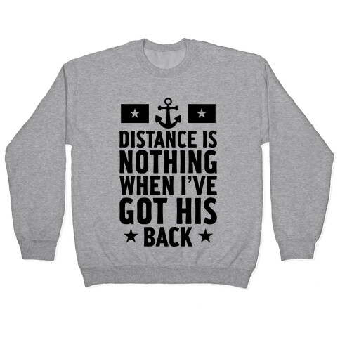 I've Got His Back (Navy) Pullover