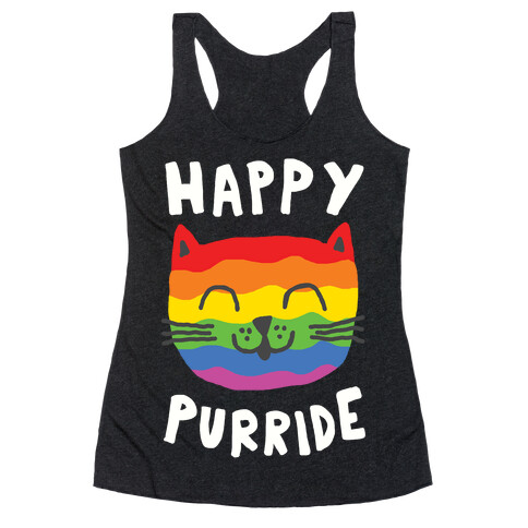 Happy Purride Racerback Tank Top