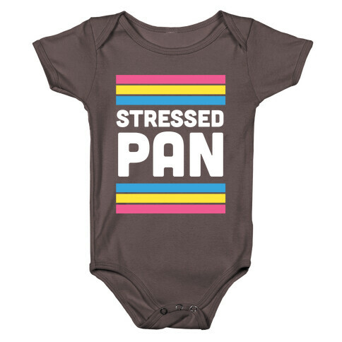 Stressed Pan Baby One-Piece