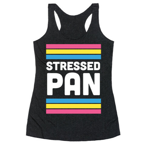 Stressed Pan Racerback Tank Top
