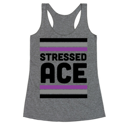 Stressed Ace Racerback Tank Top