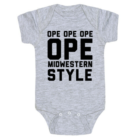 Ope Midwestern Style Baby One-Piece