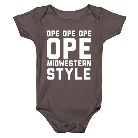 Ope Midwestern Style Baby One-Piece