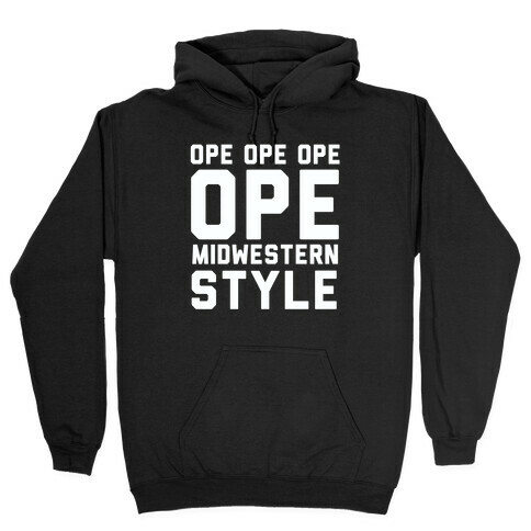 Ope Midwestern Style Hooded Sweatshirt