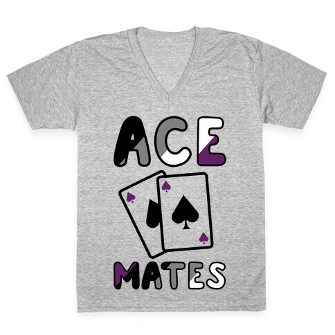 Ace Mates A V-Neck Tee Shirt
