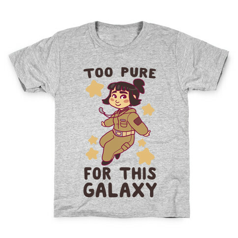 Too Pure For This Galaxy - Rose Tico Kids T-Shirt