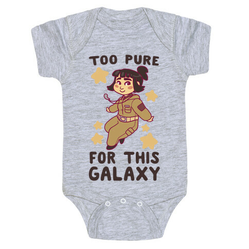 Too Pure For This Galaxy - Rose Tico Baby One-Piece