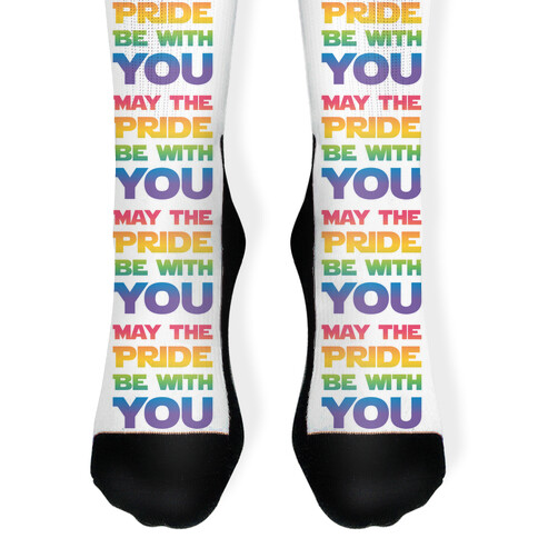 May The Pride Be With You Parody Sock