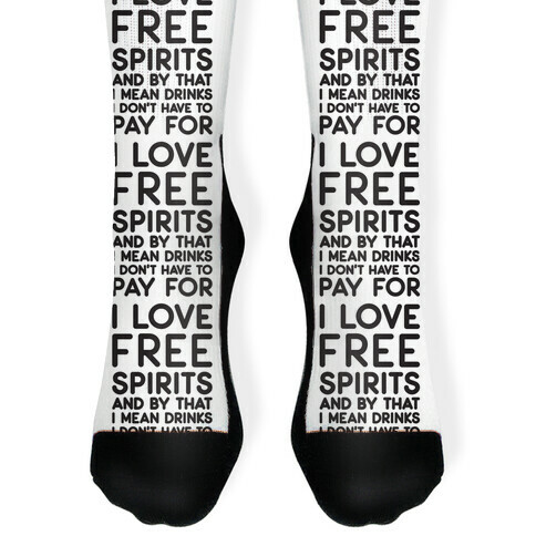 I Love Free Spirits Sock