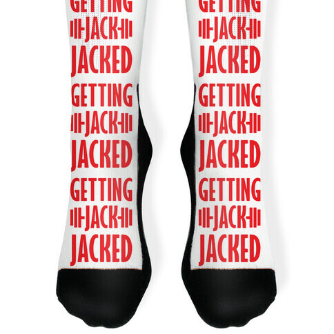 Getting Jack Jacked Parody Sock