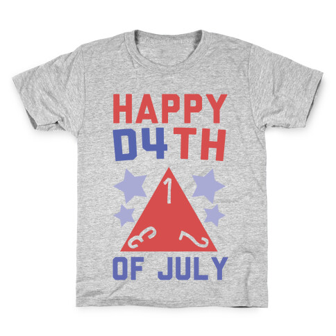 Happy D4th of July Kids T-Shirt
