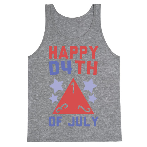 Happy D4th of July Tank Top