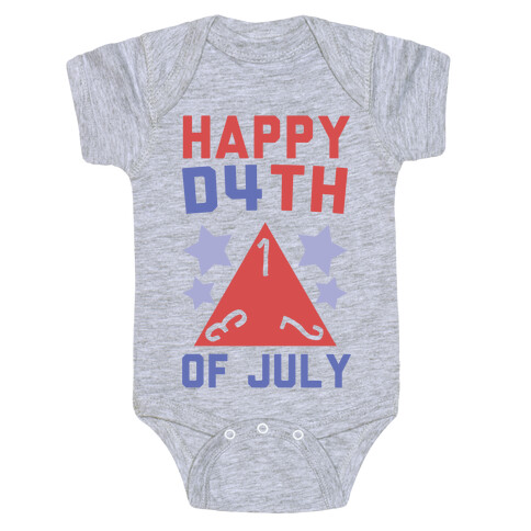 Happy D4th of July Baby One-Piece